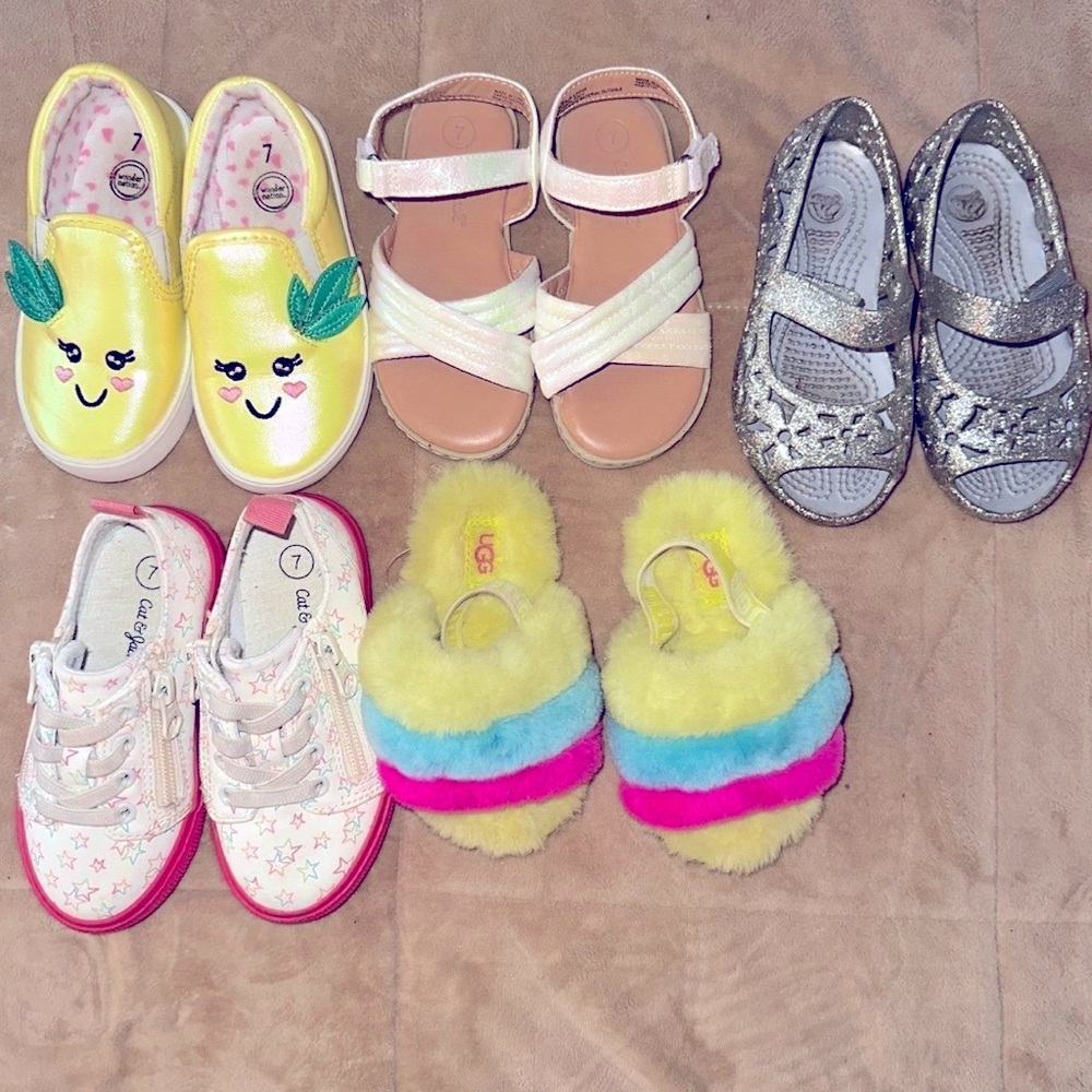 Toddler girls shoe bundle